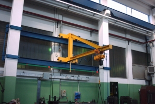 Jib Cranes: Column Jib Crane and Wall Mounted Jib Crane